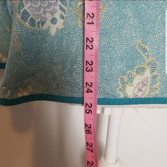 Christopher & Banks Women's light weight long sleeve button up blue‎ blouse - Picture 4 of 8